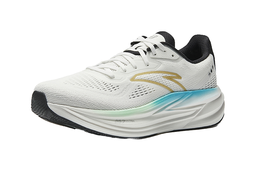 Anta Anti Slip Wear Resistant Low Top Casual Running Shoes Men's White 