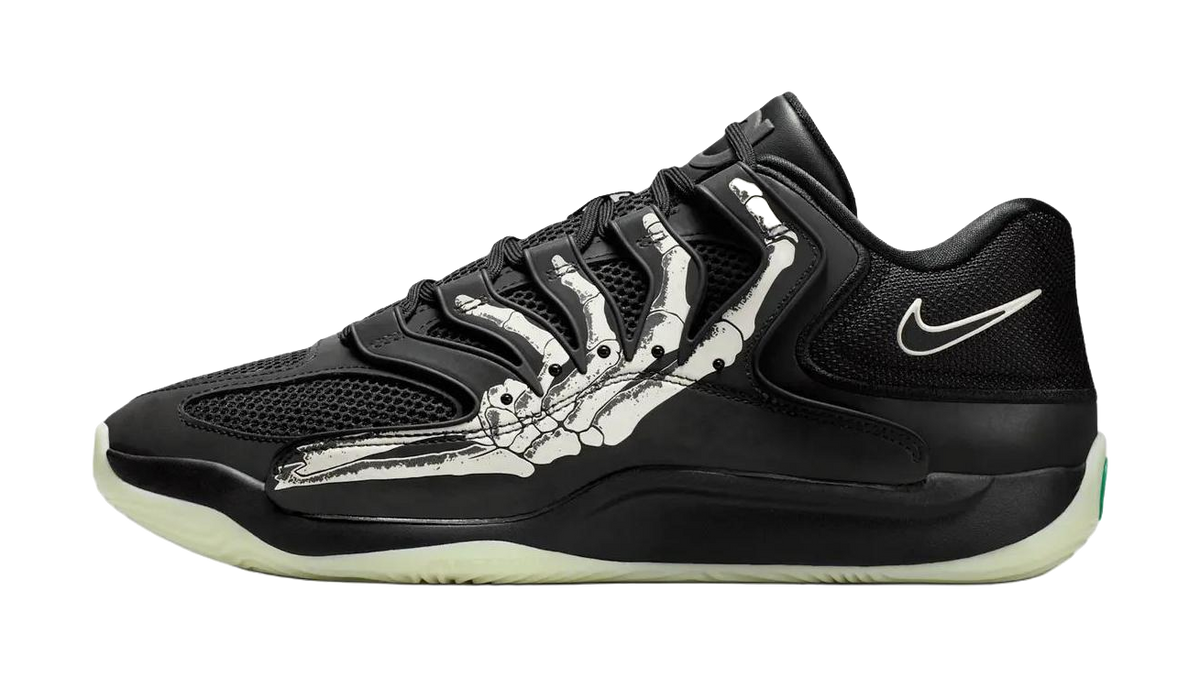Nike KD 18 Breathable Traction Basketball Shoes Mens Black  VJSNEAKER