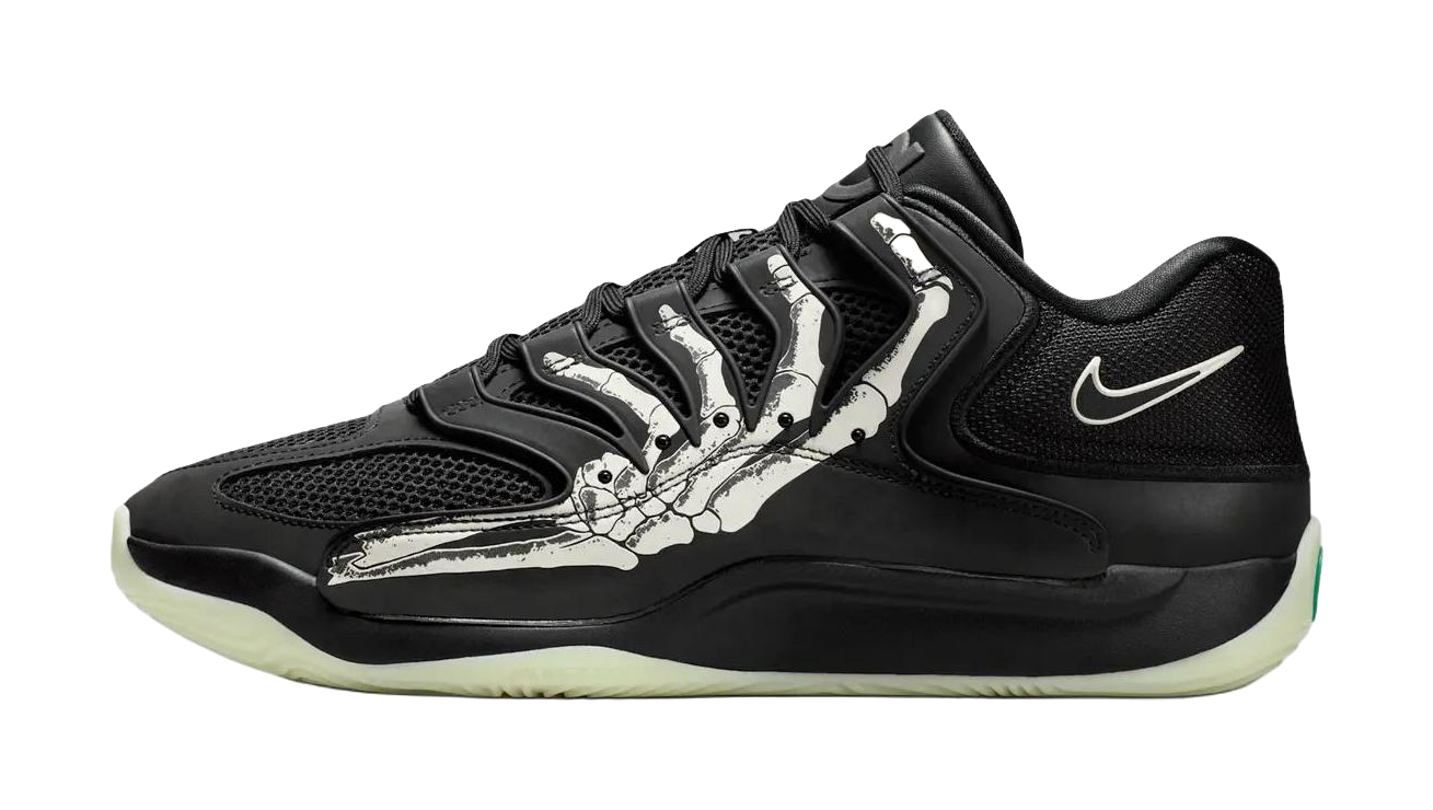 Nike KD 18 Breathable Traction Basketball Shoes Mens Black  VJSNEAKER