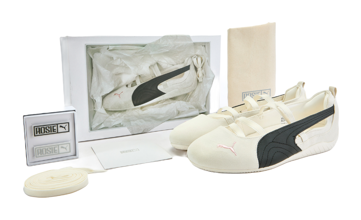 ROSÉ x PUMA Speedcat Casual Shoes Womens Black White  vjsneaker.com