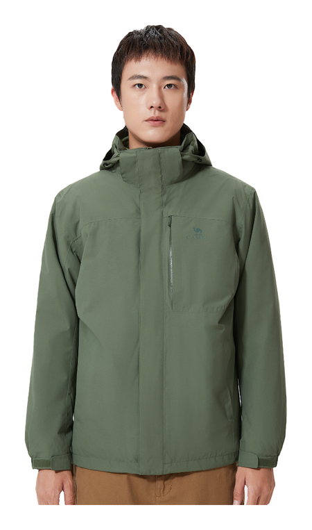 CAMEL All weather Windbreaker Jacket Mens  vjsneaker.com
