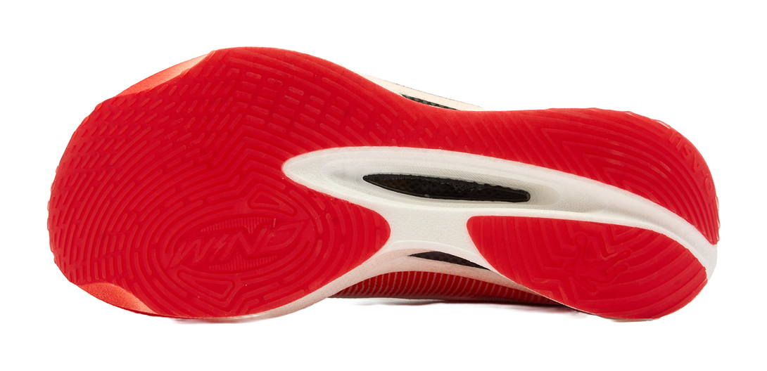 QIAODAN Strong Wind 3.0 PRO Running Shoes Men's Low top White Red 