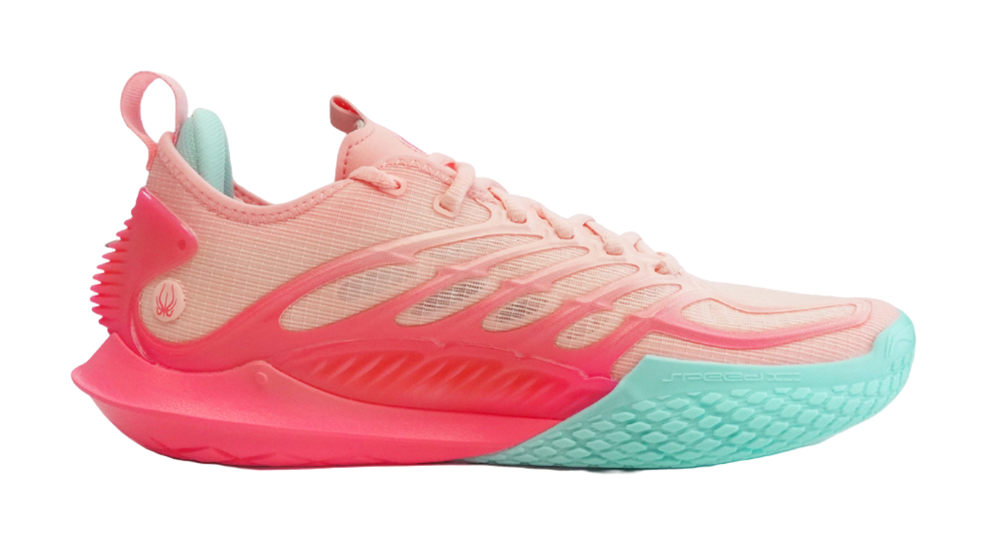 Li-Ning Speed 12 "Pink Green" ABAW035-3 - Fred VanVleet Basketball Shoe Unisex Pink