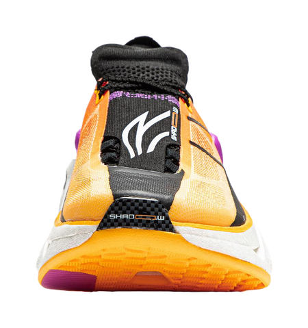 Li Ning Shadow 3.0 Cushioning Abrasion Resistant Breathable Rebound Low top Sprint Running Shoes Unisex Orange Black  VJsneaker