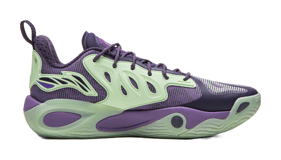 Li-Ning BadFive Sniper 2 Super "Devil" ABFW013-10 - Outdoor Basketball Shoe Unisex Purple Green