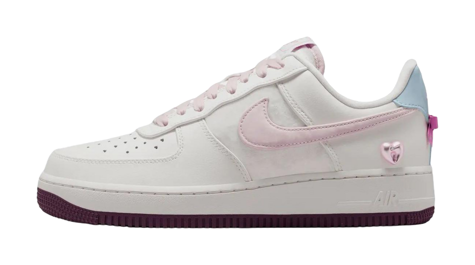 Nike Air Force 1 Skateboard Shoes Unisex White Pink  vjsneaker.com
