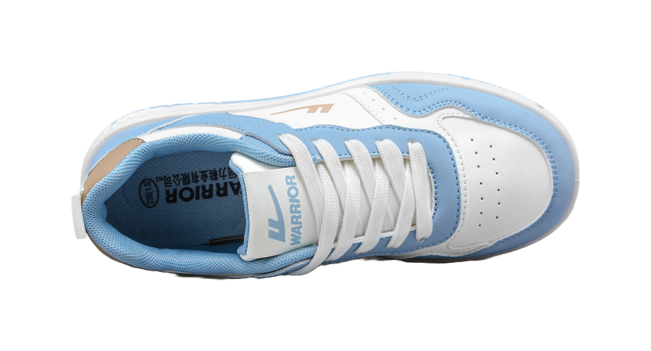 Warrior Lightweight Breathable Height Increasing Low top Skateboard Shoes Unisex 