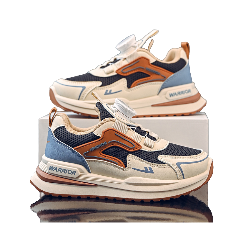 Warrior Slip Resistant Shock Absorbers With Abrasion Resistant Properties Low top Kids' Running Shoes Kids 