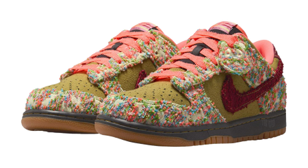 Nike Dunk Low top Skateboard Shoes Unisex Green Pink  vjsneaker.com