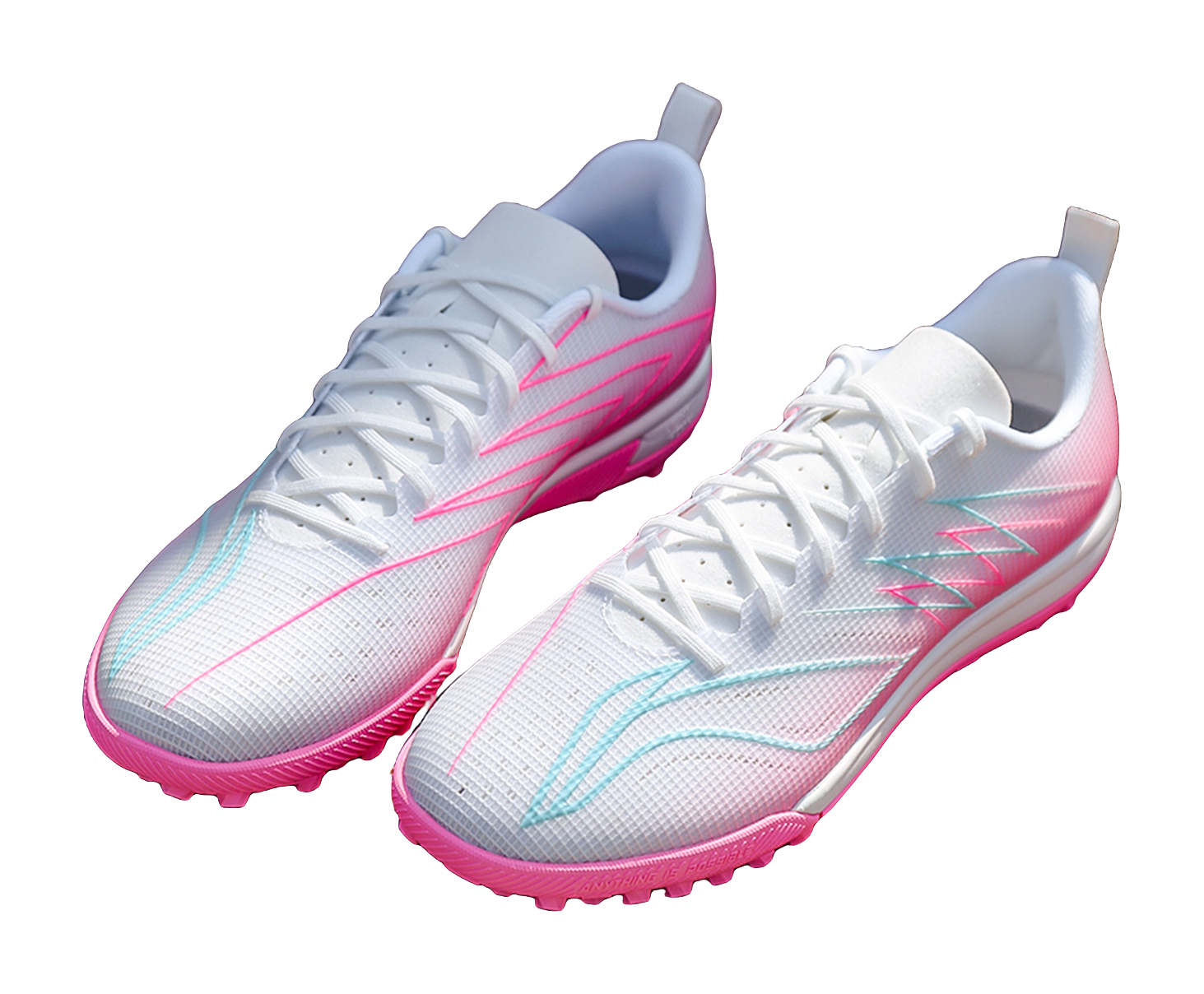 Li-Ning Ji Ying 4 Shadow Dash 4 "Fluorescent Pink" YSTW011-4 - TF Soccer Shoe Unisex
