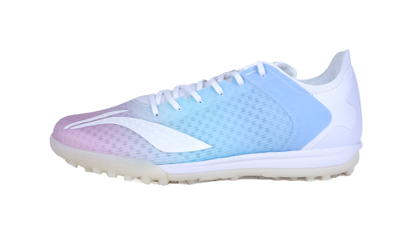 LiNing Low top Soccer Shoes White Purple Kids  VJSNEAKER