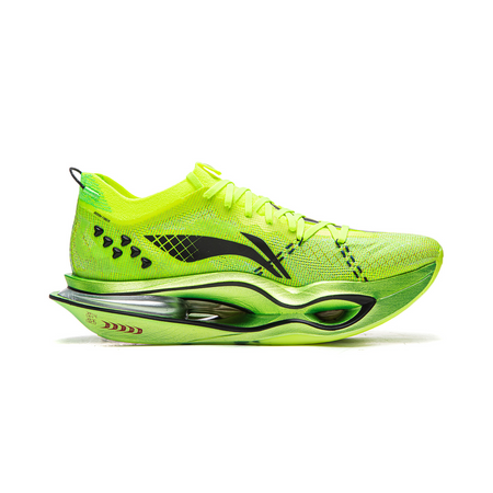 Li Ning Feidian 6 ULTRA Cushioning Slip Resistant Abrasion Resistant Low top Carbon Plate Running Shoes Unisex