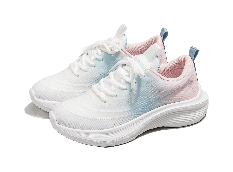 HUANQIU Running Shoes Women's Low top Pink Blue 