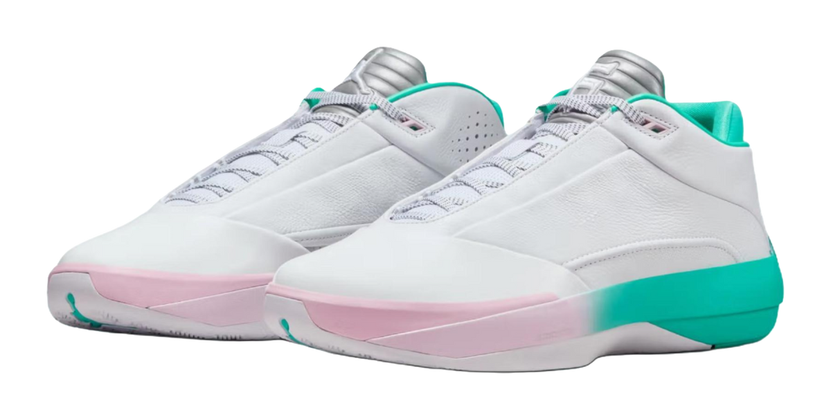 Jordan Air Jordan 40 Rebound Low top Vintage Basketball Shoes Mens White Green  vjsneaker.com