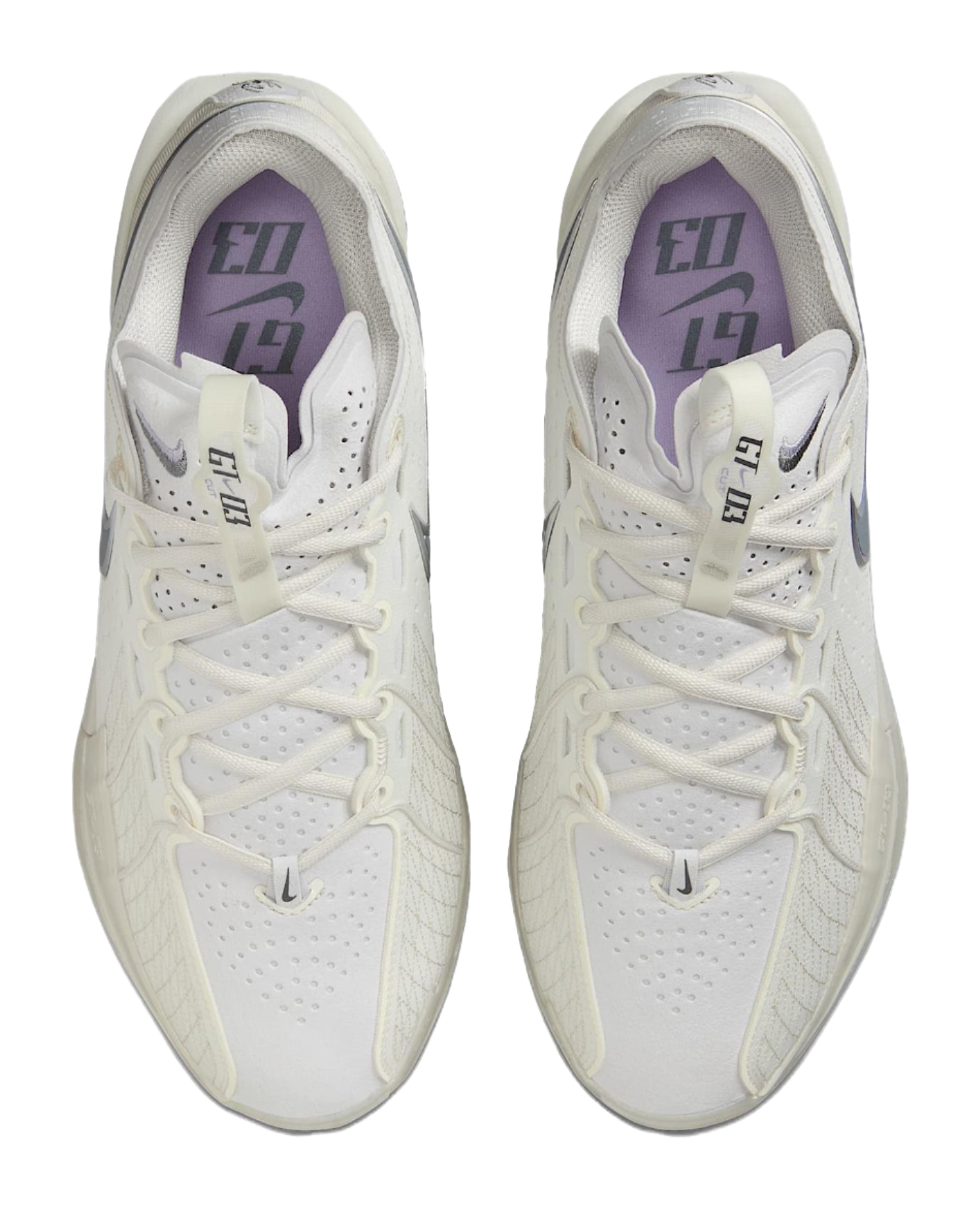 Nike Air Zoom G.T. Cut 3 EP "Sail Smoke Grey" - Basketball Shoes Men's White  vjsneaker.com