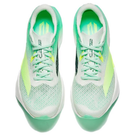 Anta C202 7.0 Low top Carbon Plate Racing Running Shoes Mens Papyrus White Thousand Mountain Green Neon Yellow  vjsneaker.com