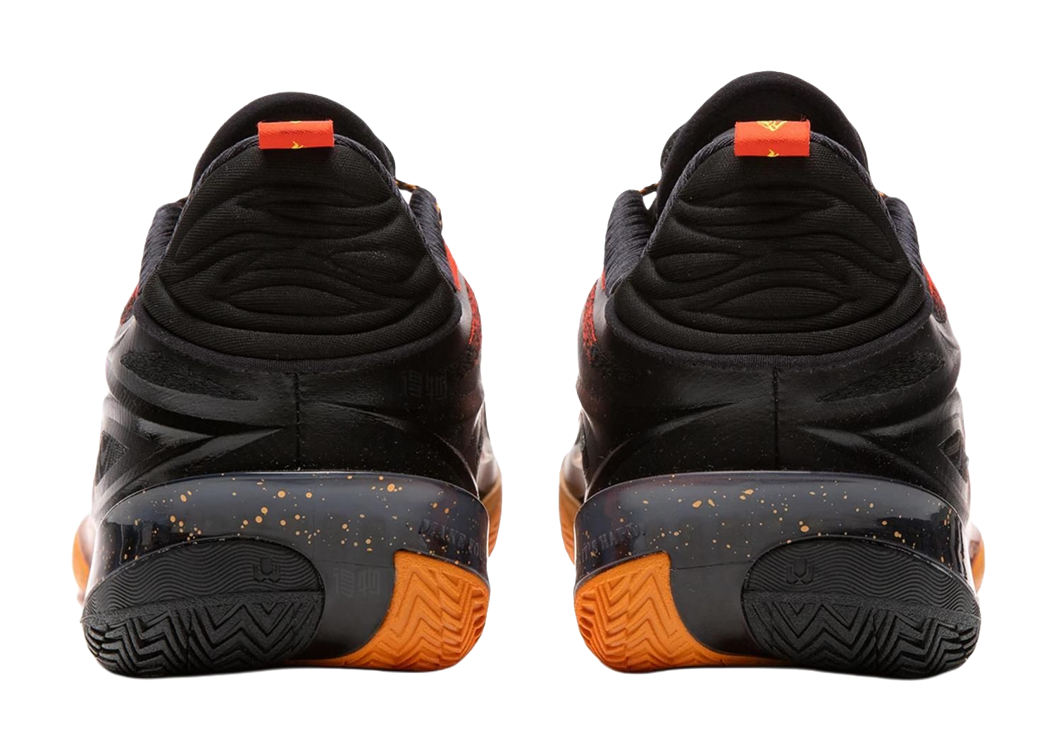 Li-Ning Wade 808 5 Ultra V2 "Hot Wind" ABAV045-9 - Basketball Shoe Unisex Black Red Orange Yellow