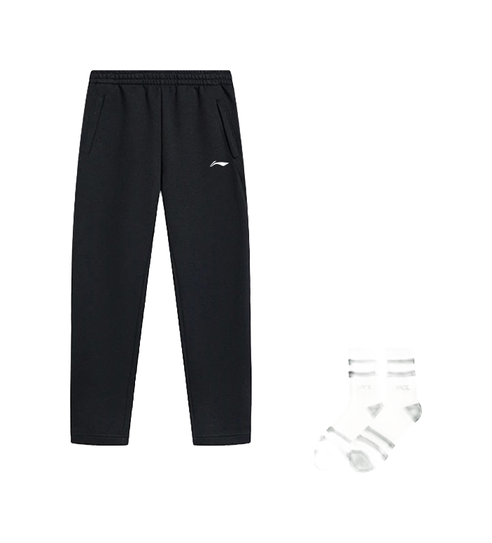 LiNing Fitness Series Casual Pants Unisex Black  VJSNEAKER