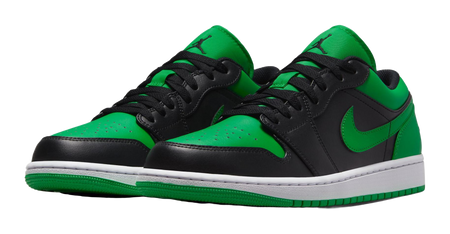 Jordan 1 Low Lucky Green  vjsneaker.com