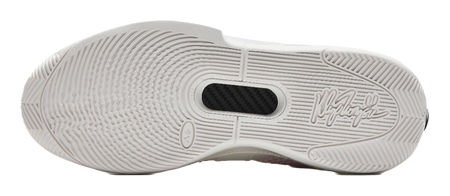ANTA Klay Thompson shoe outsole, white with traction grooves and side brand mark
