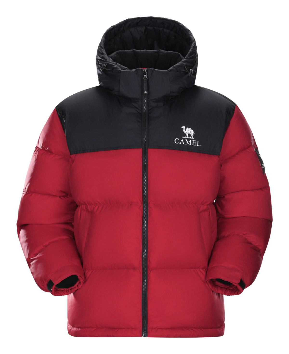 CAMEL Warm Fleece Collection Down Jacket Unisex  vjsneaker.com