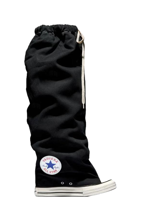 Chuck Taylor All Star Vaquera x Chuck Taylor All Star Wmns Converse XXXHi Slouch Wedge Black Womens  vjsneaker.com