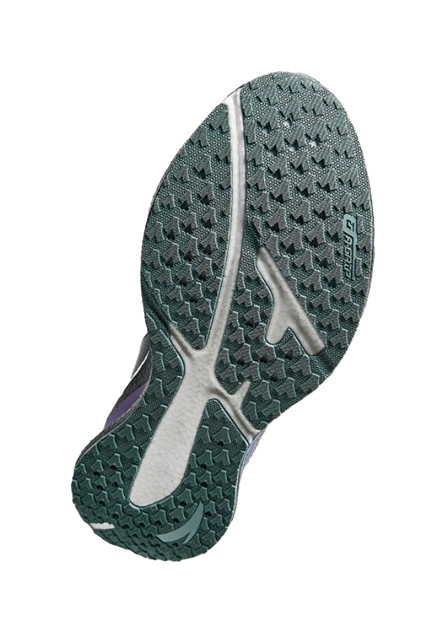 Anta Hole Cushioning, Wear Resistant Low top Running Shoes Men's Gray Purple 