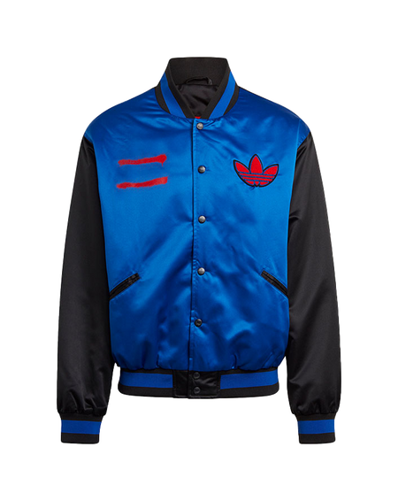 adidas originals Mens Run-dmc Collegiate Jacket Blue  vjsneaker.com