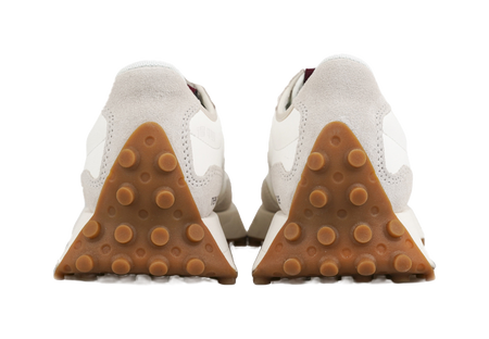 New Balance 327 White Dark Red Womens  vjsneaker.com