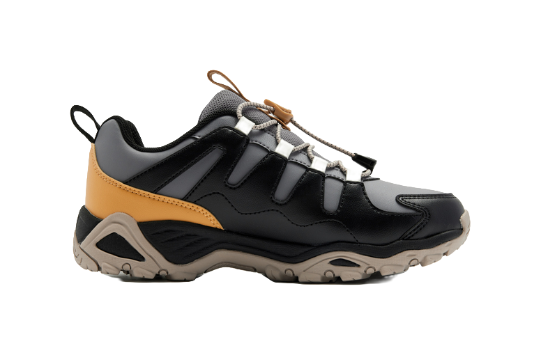 Jordan Journey Comfortable, Versatile, Simple, Anti slip, Wear resistant, Waterproof, Low cut Outdoor Shoes, Deep Brown Grey/Black, Children's Edition  VJSNEAKER