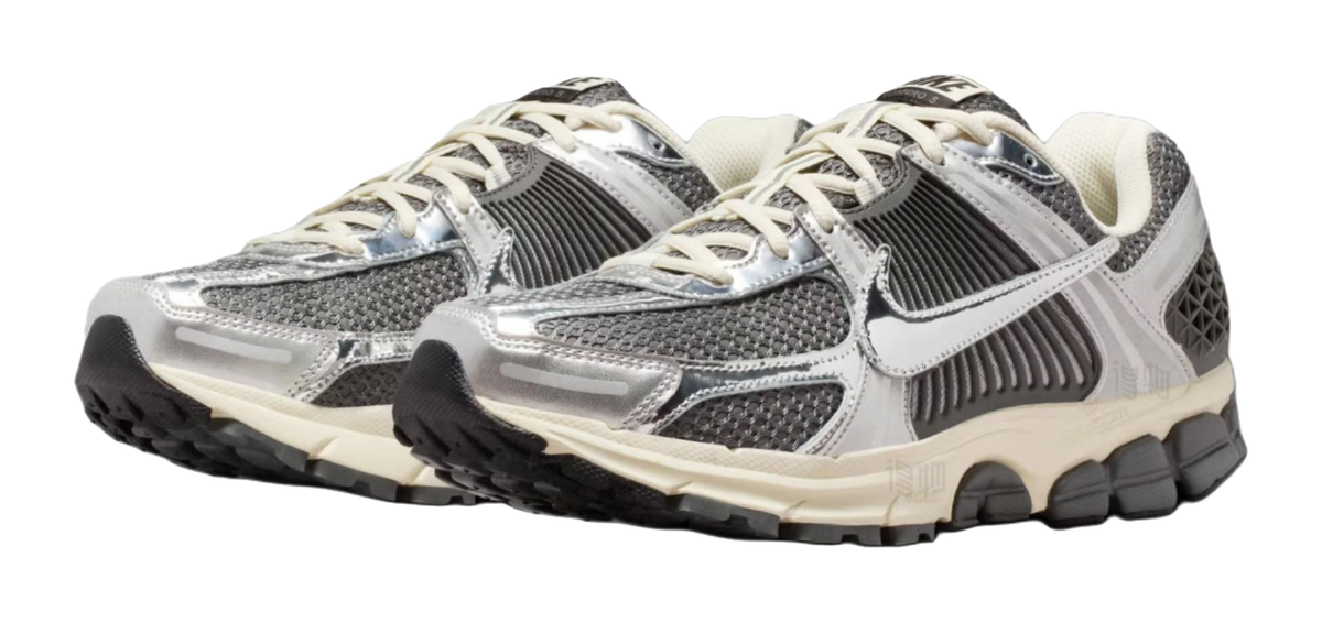 Nike Zoom Vomero 5 Running Shoes Mens Gray Silver  vjsneaker.com