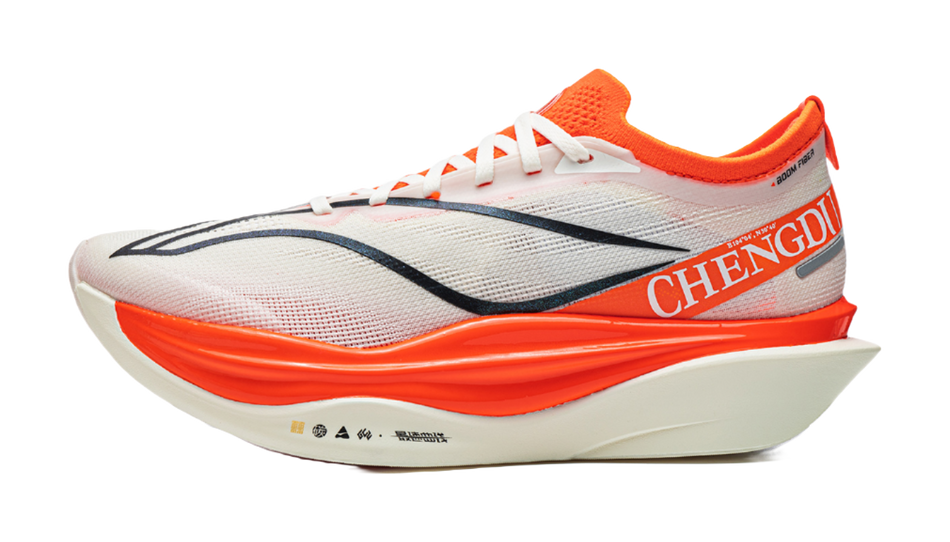 Li-Ning Feidian 6 ELITE "Ivory" ARMW001-44 - Running Shoe Unisex Orange