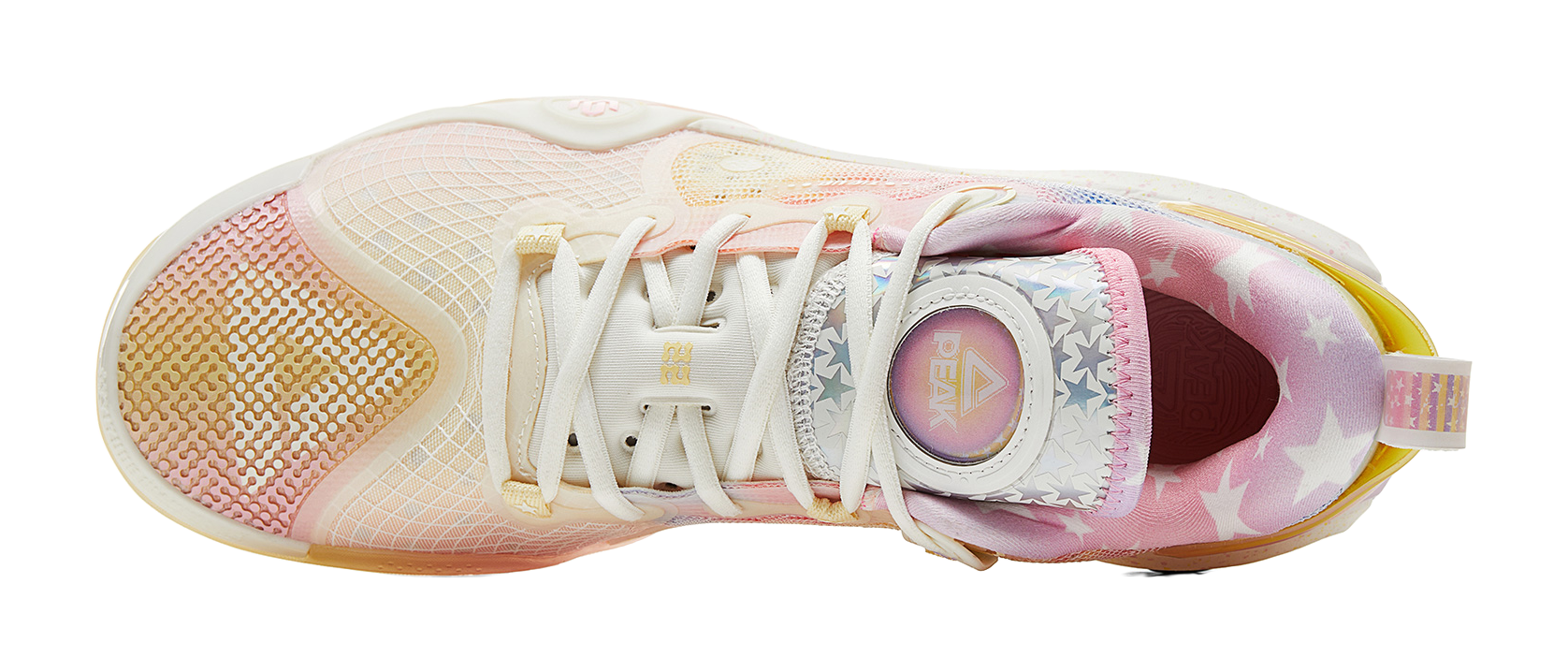 Peak Andrew Wiggins AW3 "Twinkle" ET44911A - Basketball Shoe Unisex Pink Yellow
