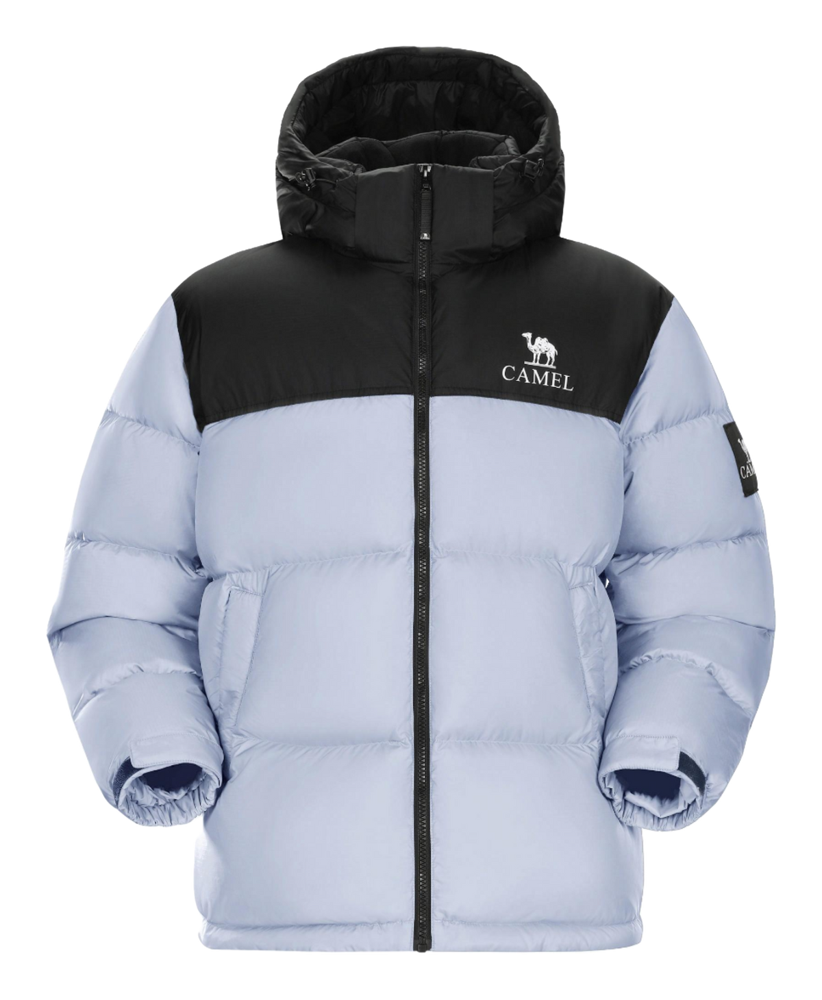 CAMEL Warm Fleece Collection Down Jacket Unisex  vjsneaker.com