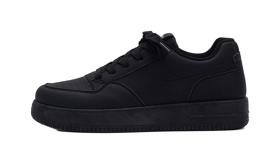 HUANQIU White Sneakers Lightweight Coverage Low top Skateboard Shoes Men's 