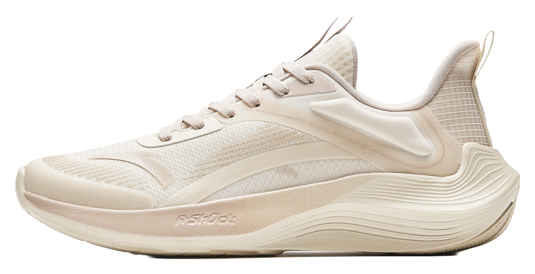 Anta DuCi1 Wear-Resistant Low-Top Running Shoes Women's Ecru 