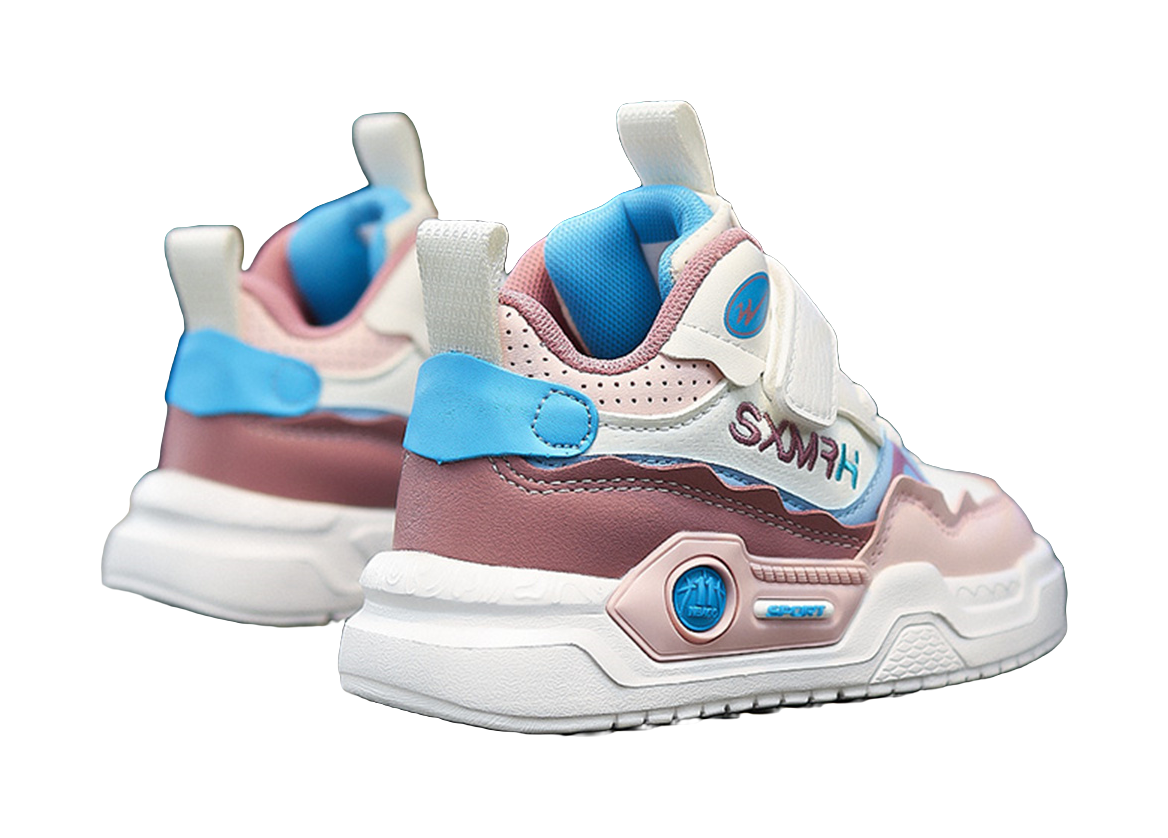 Binary Slip Resistant, Abrasion Resistant, Rebound, Lightweight Cushioning Casual Shoes Kids  VJSNEAKER