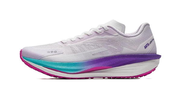 Anta Rocket 6.0 Pro Anti Slip Wear Resistant Low Top Training Running Shoes Women's Twilight Mountain Purple 