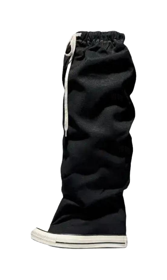 Chuck Taylor All Star Vaquera x Chuck Taylor All Star Wmns Converse XXXHi Slouch Wedge Black Womens  vjsneaker.com