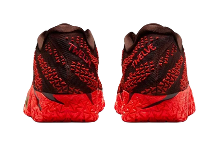 Nike Ja Morant 3 Low top Childrens Basketball Shoes Red Gold Kids  vjsneaker.com