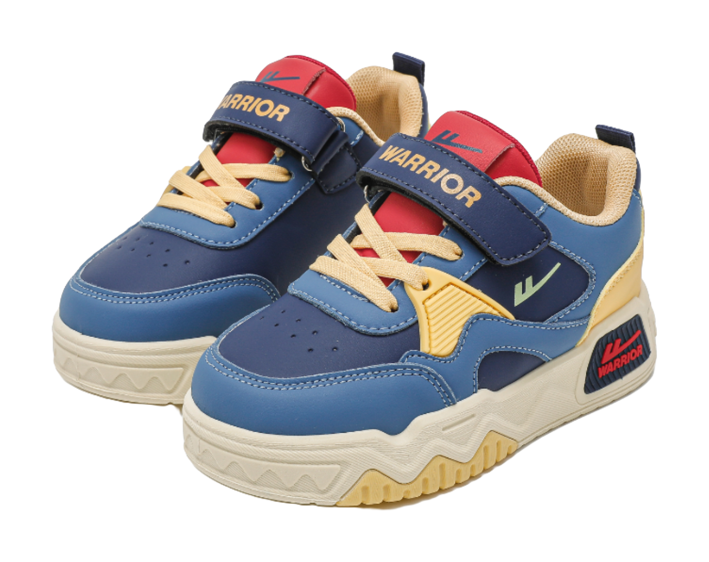 Warrior Boys Athletic Shoes Breathable Lightweight Cushioning Low top Girl Skateboard Shoes Kids  VJSNEAKER