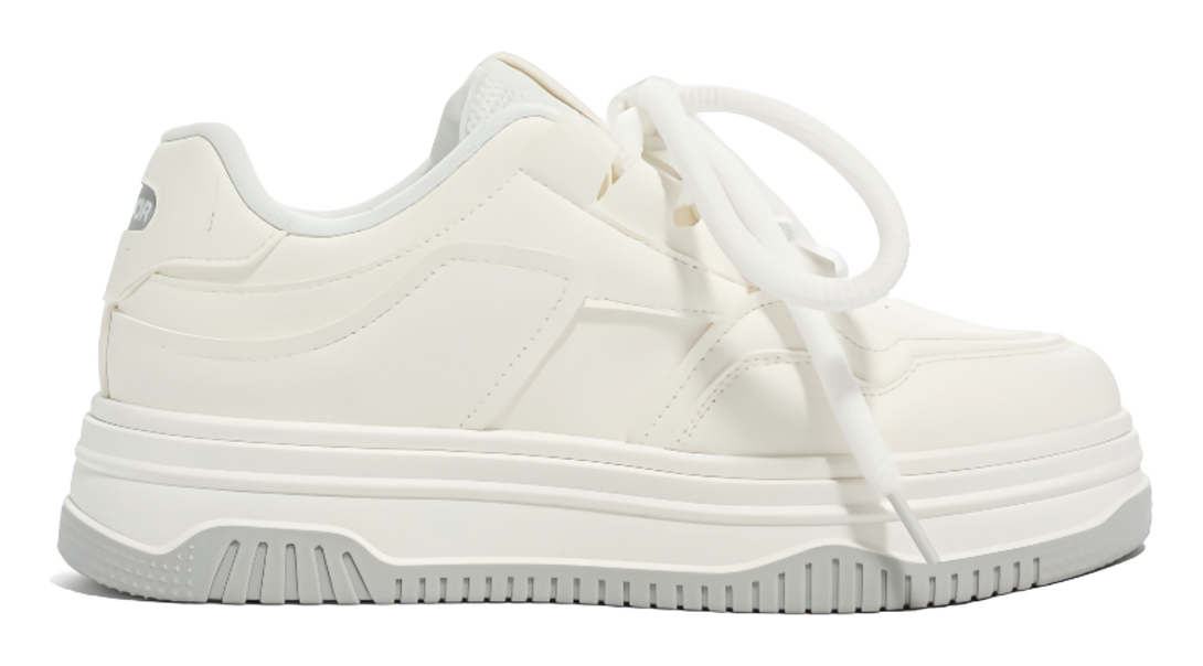 Warrior Slip Resistant, Abrasion Resistant, Breathable Low top Skateboard Shoes Women's White 