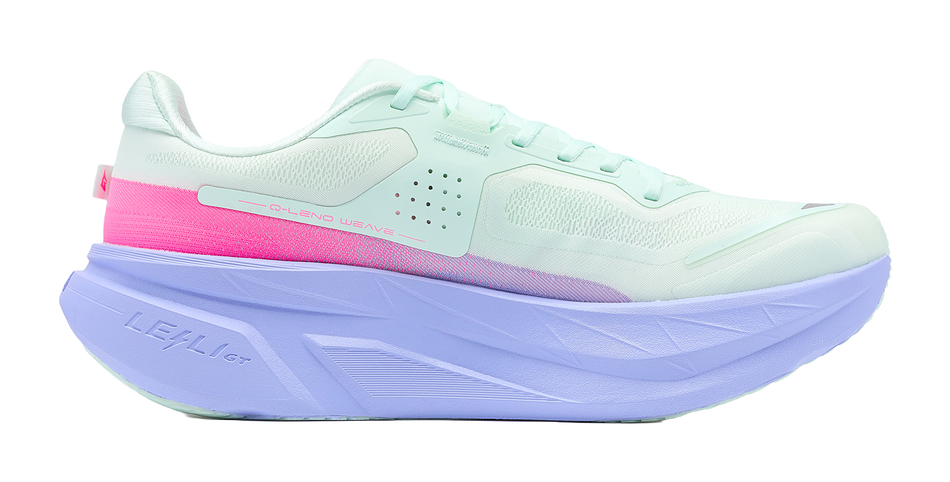 Qiaodan Leili 2 GT "Thunderstorm Cloud" QDB02326-4275 - Running Shoe Unisex Boundless Green/Dazzling Pink