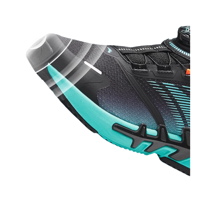 Antakids Anti Slip Wear Resistant Low Top Kids' Running Shoes Black Green Unisex 