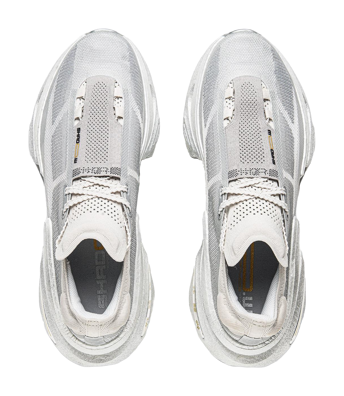 Li Ning Shadow 3.0 Fabric Low top BOOM Technology Long Distance Running Sprint Running Shoes Unisex Silver  VJsneaker