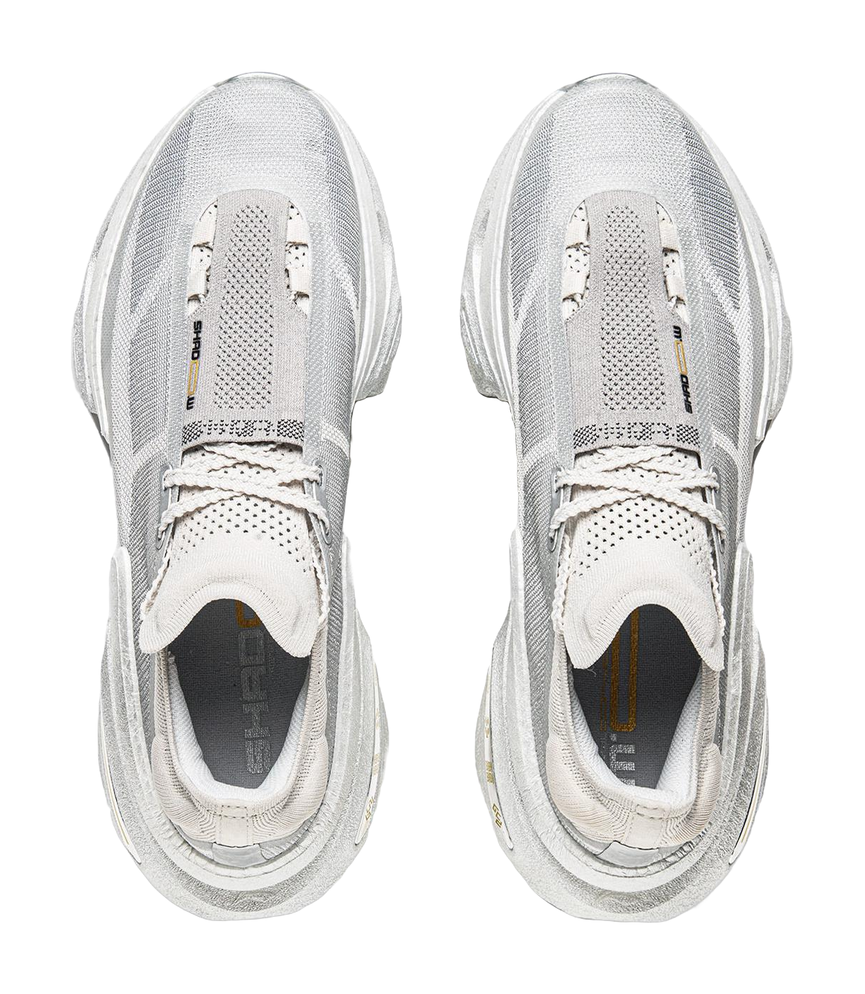 Li Ning Shadow 3.0 Fabric Low top BOOM Technology Long Distance Running Sprint Running Shoes Unisex Silver  VJsneaker