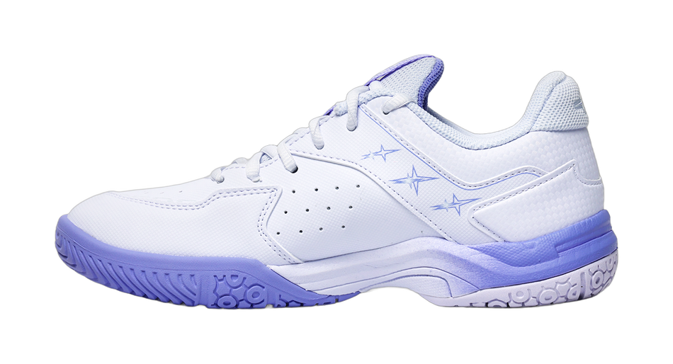 Victor P-Kunlun "AX Platinum / AT White Purple" - Professional Badminton Shoes Unisex