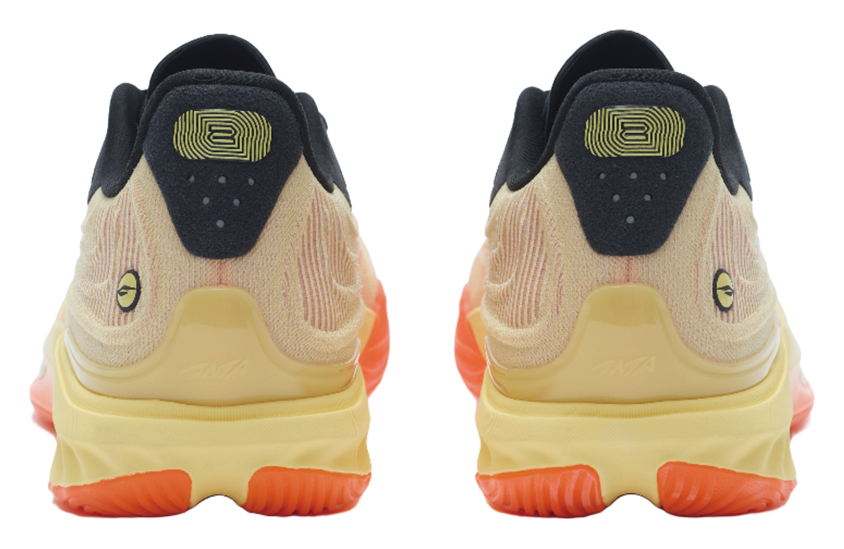 ANTA SNEAKERVERSE Eclosion Type 2 "Dawn" 112621104V-2 - Basketball Shoe Unisex Yellow Orange Red