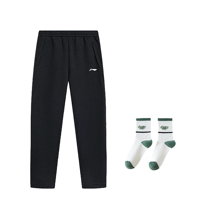 LiNing Fitness Series Casual Pants Unisex Black  VJSNEAKER