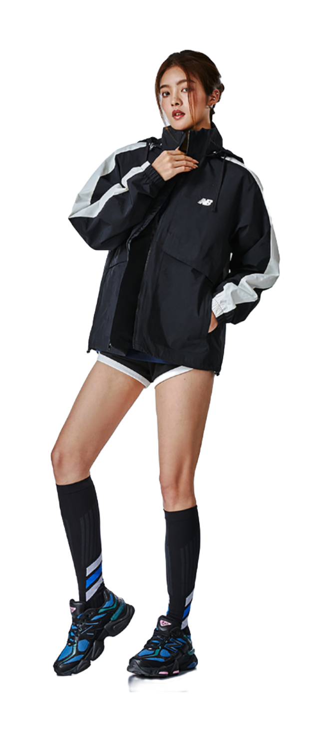 9060 New Balance Black Blue Agate  vjsneaker.com